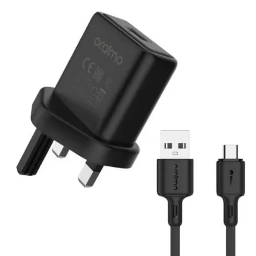 Oraimo OCWE36S 1.2A Europe Quick Mobile Charger Kit Jaro Marketplace